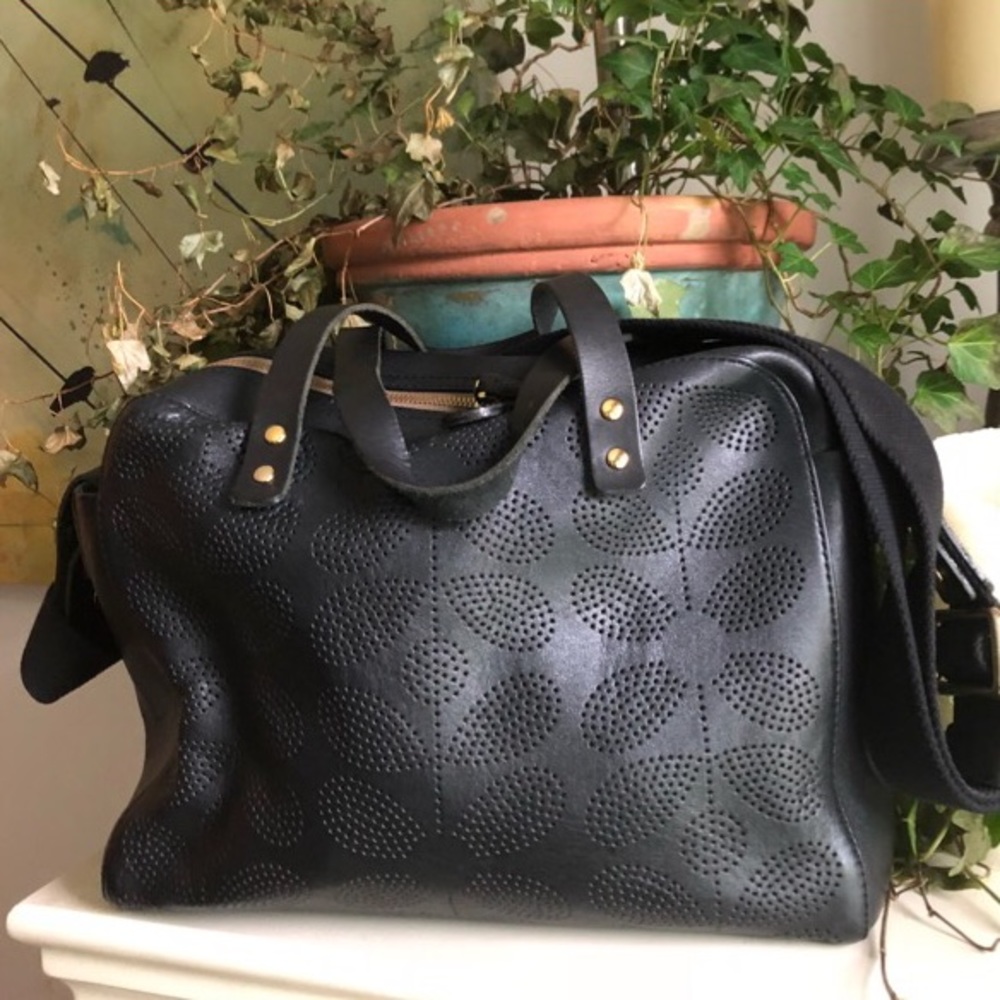 Orla Kiely  “Caraway” punched sixties bag.